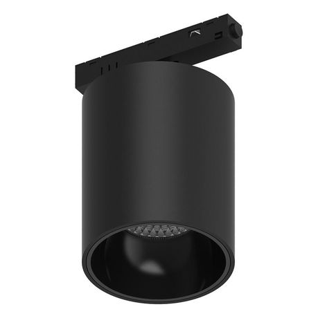 Светильник светодиодный трековый магнитный на шинопровод ДПО-12w 4000К 1080Лм 48v черный - 51593 FERON