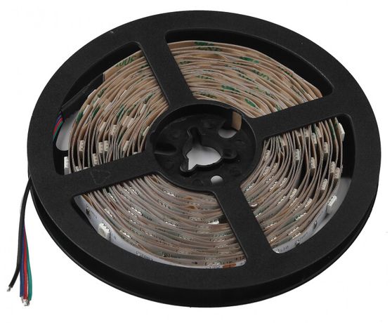 Светодиодная лента LS5050-7,2-30-12-RGB-IP20-2year-5m 12В ЭРА - Б0044120