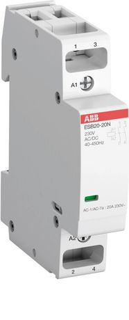 Контактор модульный (20А АС-1, 1НО+1НЗ), катушка 24В AC/DC - 1SBE121111R0111 ABB