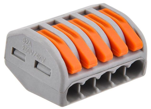 Строительно-монтажная клемма СМК 222-415 (50шт) | UKZ20-415-050-G GENERICA IEK