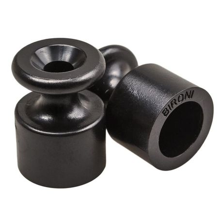 Изолятор для наружного монтажа, пластик, цвет черный (10 шт/уп) - B1-551-23-10 BIRONI