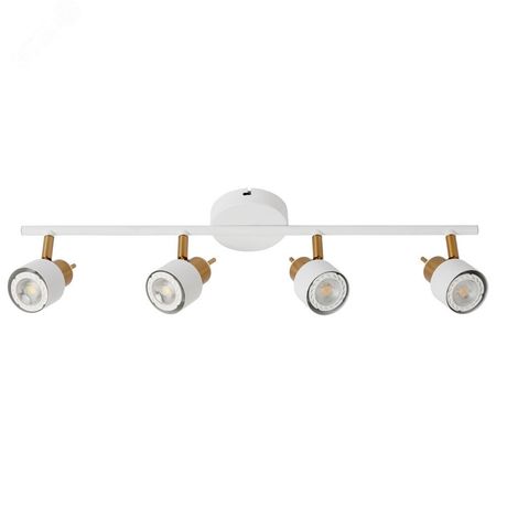 Спот ALMACH GU10 4х40Вт Металл Белый - A1906PL-4WH Arte Lamp