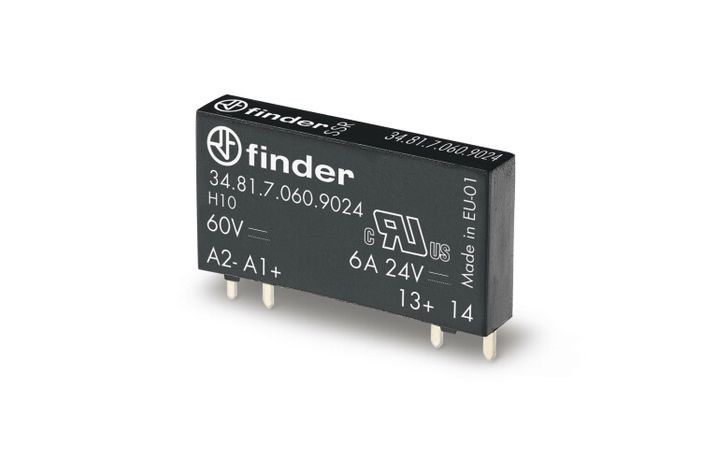 Твердотельные реле, 2A-24VDC, 12VDC - 348170129024 FINDER