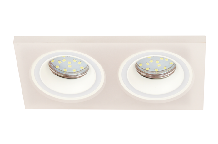 Встраиваемый светильник декоративный DK92 WH MR16/GU5.3 белый ЭРА - Б0054362