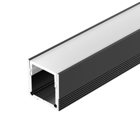 Профиль SL-SLIM20-H20-2000 BLACK (Arlight, Алюминий) | 047632 Arlight