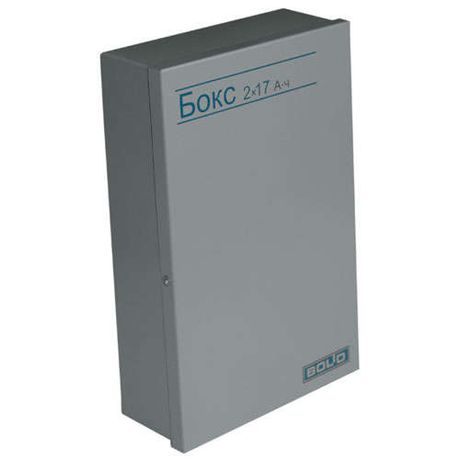 Бокс для аккумуляторов 2-х акк. 17Ач (для РИП-12 исп. 01) Болид 008540