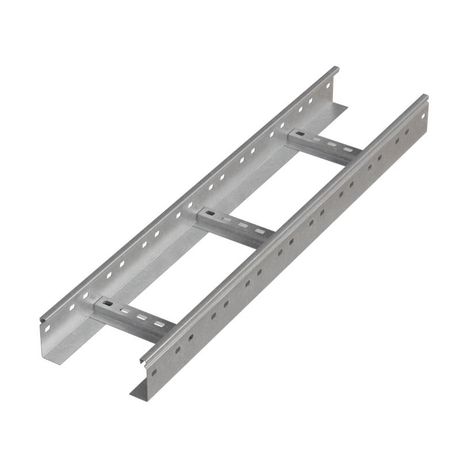 Лоток лестничный 80х600х1,5 L2000 мм INOX304 N | LL80-600-1.5-2000 КМ - профиль КМ-Профиль LO35243