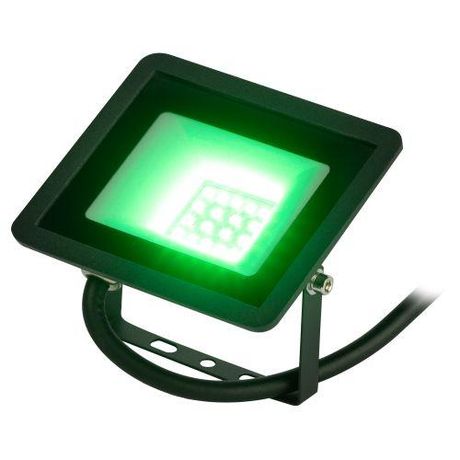 Прожектор светодиодный ДО-20Вт зеленый цвет свечения 2000Лм IP65 200-240В черный корпус 20w LPR-025-GREEN-020 - Б0064699 ЭРА