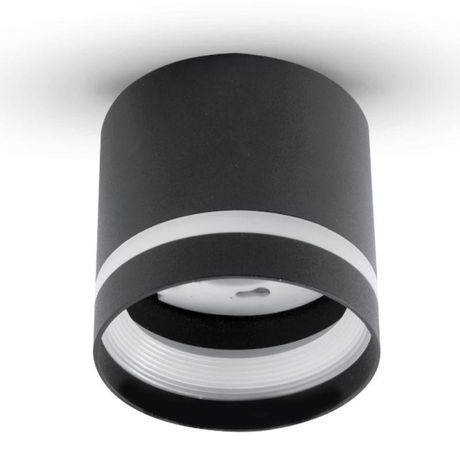 Светильник встраиваемый IP20 под лампу GX53 LGX53-02 C02 черн. Camelion 15395