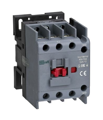 Контактор модульный 32А 110В АС3 АС4 1НЗ КМ-102 | 22304DEK DEKraft APC