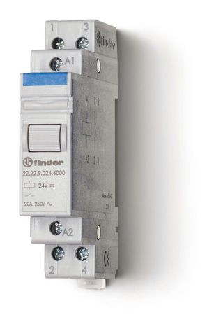Модульные контакторы 20А, 2 NO - 222280244000 FINDER