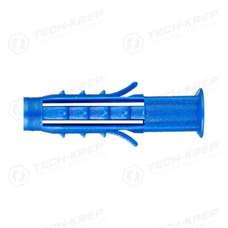 Дюбель распорный 6х30 шипы+усы (500 шт) - пакет ( 0,297 кг) | 132440 Tech-KREP