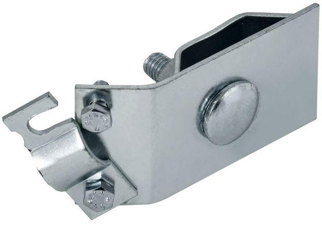 Держатель проводника круглого 6-10мм желоб водостока оцинкованная сталь HDZ IEK - ZDP80-14-8-16