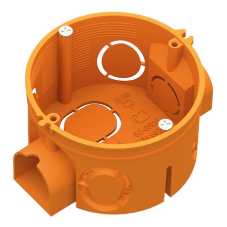 Коробка установочная стойкая к горению (ПВ-2) 68х42 (224шт/кор) IP20 | 80-0500-2С Промрукав Строитель