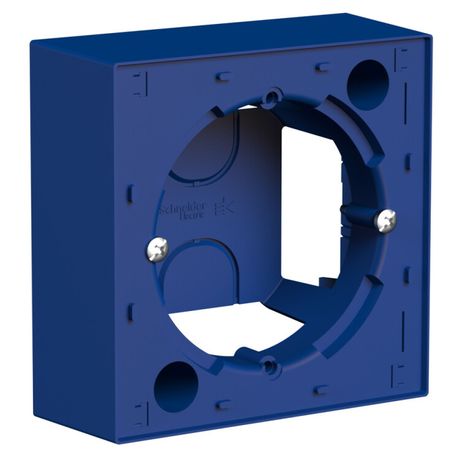 Коробка AtlasDesign для наружн. монтажа аквамарин SE ATN001100 APC