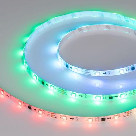 Светодиодная лента герметичная SPI-SE-B30-10mm 12V RGB-PX3 (7.2W/m, IP65, 5060, 5m) (Arlight, бегущий огонь) | 026369(2) Arlight