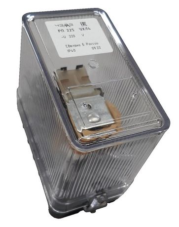 Реле промежуточное РП-225 220В универс. присоед. ЧЭАЗ A8119-79687373