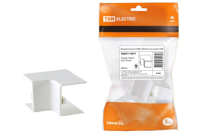 Внутренний угол КМВ 100х40 (2 шт./комп.) | SQ0411-0077 TDM