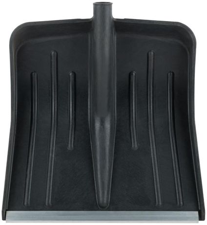 Лопата для уборки снега большая 420х420мм без черенка пластик. 68100