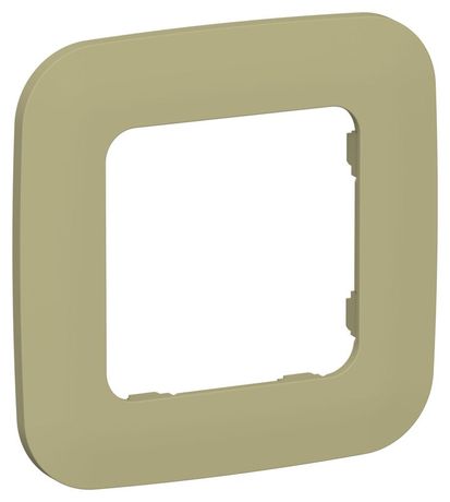 Рамка 1-м СП FLITE РУ-1-А-ФлО олив. IEK FI-M12-31-20-K26 IEK арт. FI-M12-31-20-K26