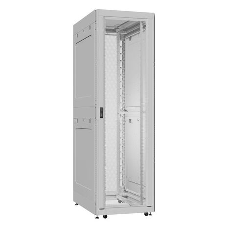 Шкаф серверный 52U 800х1200 передняя дверь: одностворчатая перфорированная IP20. задняя двустворчатая боковые панели: глухой металл. цвет: серый RAL7035 - EX 8252.7341 SYSMATRIX