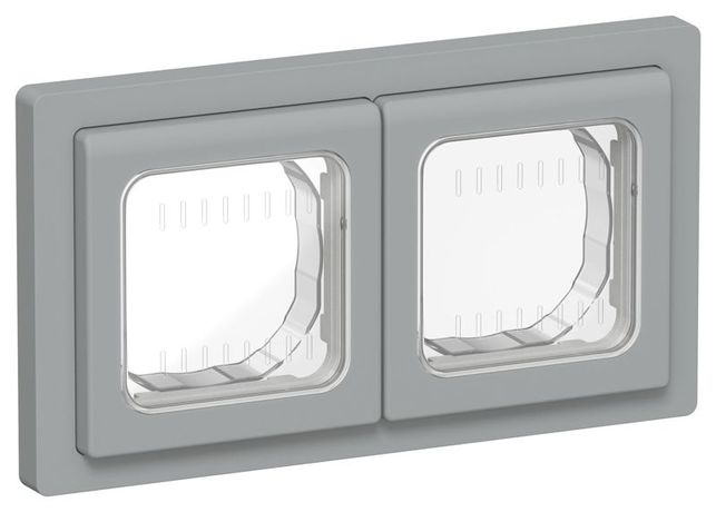 Рамка 2-м СП FLITE Рпро-2-55-ФлС IP55 сер. IEK FI-M20-32-55-K03 IEK арт. FI-M20-32-55-K03