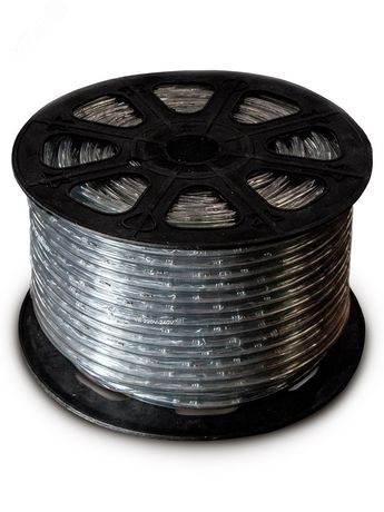 Шнур светодиодный Дюралайт постоянного свечения 2W 220В 1.8Вт/м d13мм (уп.100м) IP44 мультиколор Космос KOC-DL-2W13-RGB