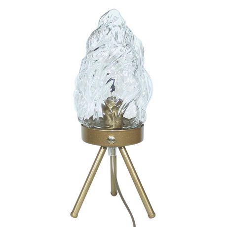 Светильник настольный Фламенко зол. ННБ 63-60-009 зол./шнур зол - 1005405309 Элетех