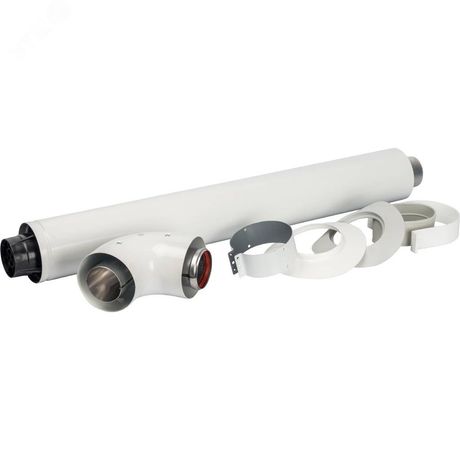 Комплект коаксиальный для прохода через стену (совместим с Vaillant Pro Plus, Protherm Пантера Гепард) 60/100 850 мм - SCA-6010-230850 STOUT RG008P19SQ1GN2