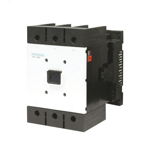 Магнитный контактор HGC800 22NS F220 800А 440 кВт при АС3 (380-440В) кат. 100-240В АC 110-220 DC 2НО+2НЗ | 13.01.01.000560 HYUNDAI