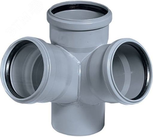 Крестовина двухплоскостная 87 град. 110х110х110 - 115940 Ostendorf