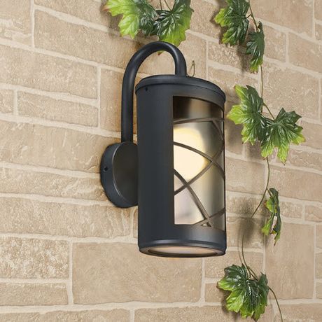 Светильник садово-парковый GL 1017D Premier D черный настенный | a039856 Elektrostandard