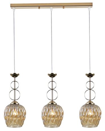 Светильник подвесной (подвес) Cindy 9119-203 3 х Е27 40 Вт модерн потолочный | Б0054739 Rivoli ЭРА