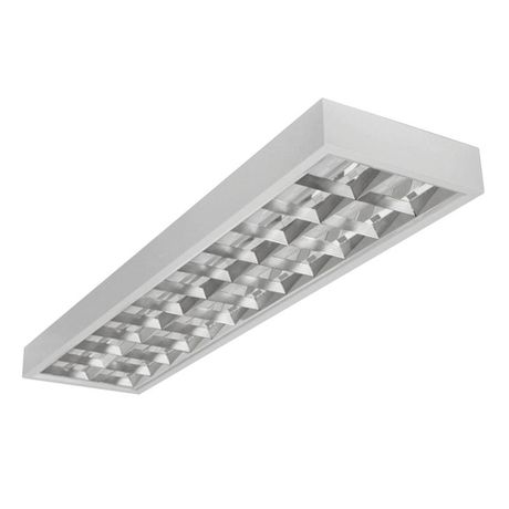 Светильник люминесцентный ЛПО 2х36-CSVT накладной зеркальная решетка ЭПРА - ЦБ000000744