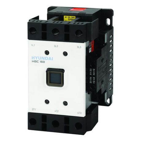 Магнитный контактор HGC150 22NS F440 150А 75кВт при АС3 (380-440В) кат. 380В АC 110-220 DC 2НО+2НЗ | 13.01.01.000597 HYUNDAI
