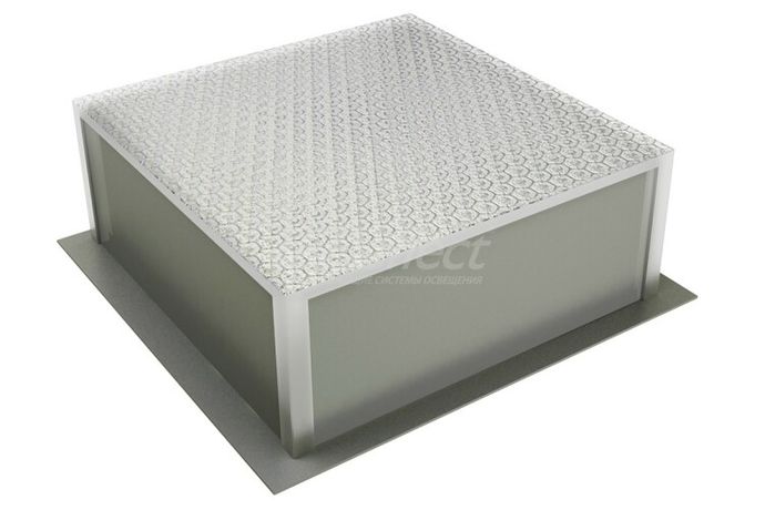 Светильник светодиодный Грильято ДОМИНО 40Вт 4000К IP20 (комплект из 6ти светильников) | LE-СВО-17-050-1259-20Д LEDeffect ЛЕД-Эффект