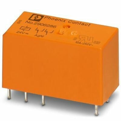 Одиночное реле REL-MR-BL- 24DC/21-21 | 2906286 Phoenix Contact