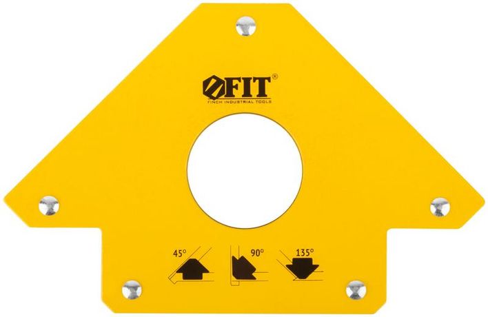 Угольник для сварки магнитный, тип ''стрелка'', усилие до 34 кг - 81803 РОС