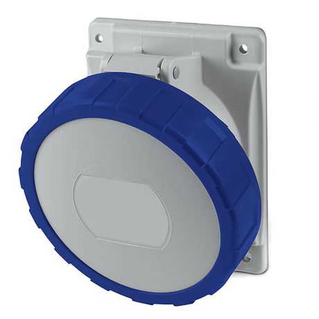 Розетка панельная с наклоном IP67 32А 2P+E 230В - DIS4183263 ДКС