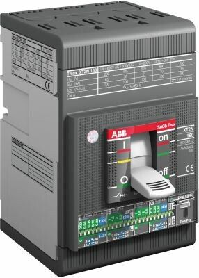 Выключатель автоматический для защиты электродвигателей XT2V 160 MA 100 Im=600...1400 3p F | 1SDA067799R1 ABB