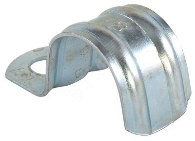 Скоба 28мм однолапковая крепежная металл BSM - 60155 Fisher