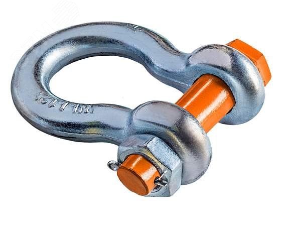 Скоба омегообразная со шплинтом. г/п 0.75т (5/16) G2130 - "G2130 0,75т (5/16"")" КМП