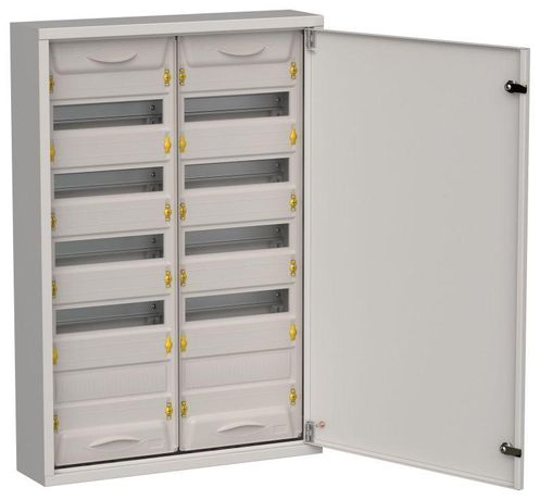 Корпус ЩРн-120 (2х60) TITAN 5 835х570х140 IP31 метал. сер. IEK TI5-50-N-2X060-31-7035