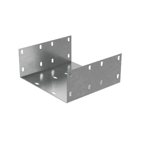 Пластина соединительная усиленная П-образ. для лотка 80х100мм "ПЛЮС" HD85 КМ PL18154 КМ-Профиль