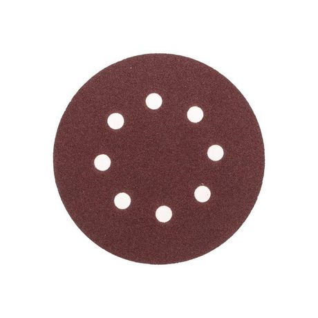 Диск абразивный на ворсовой основе, липучке, перфорированный, P100, 125мм, 10 шт. | KR-91-1167 Kranz