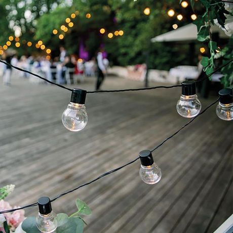 Гирлянда светодиодная "Лофт" 5м 20LED тепл. бел. 1.2Вт IP20 провод ПВХ черн. Neon-Night 303-066