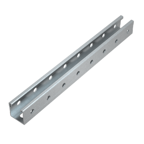 КМ LO17224 Профиль-Страт перфорированный 41х41 L1000 сталь 2.5мм STPU41-41-1000 3P HD тройная перфорация КМ-Профиль