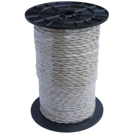 Провод ретро 2х2.5 сл. кость (уп.200м) RetroElectro 2254770