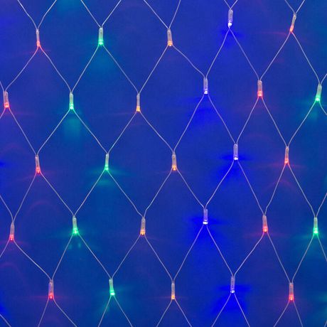 Гирлянда сетка светодиод. ULD-N2520-240/DTA MULTI IP20 с контроллером 240led 2.5х2м RGB прозр. UNIEL 09565