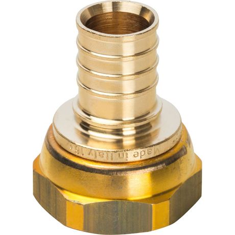 Переходник с накидной гайкой 25xG 1 для труб из сшитого полиэтилена аксиальный - SFA-0019-002510 STOUT RG008Q1DJLI1EM